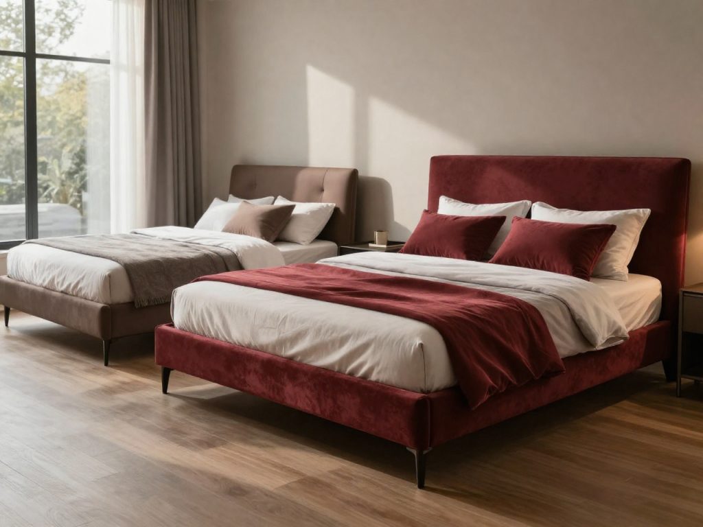 Single vs double vs master bed guide for different rooms.