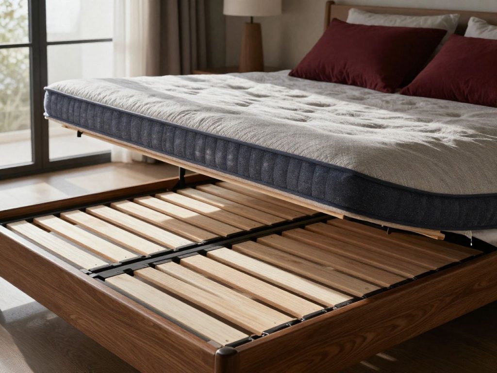 what is a slatted bed base