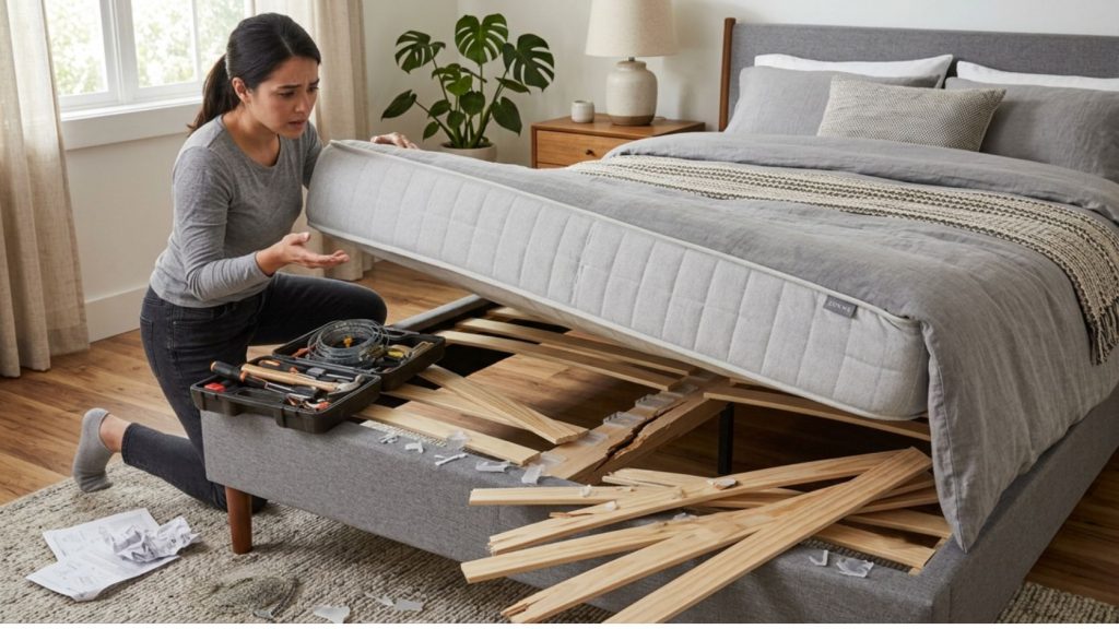 bed slats keep falling out