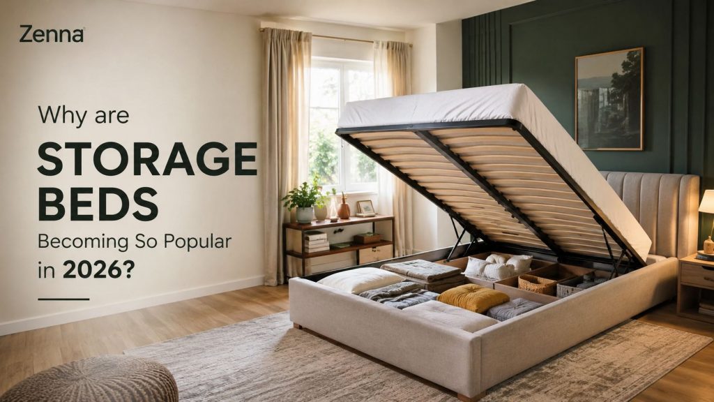 Storage beds becoming so popular for small rooms